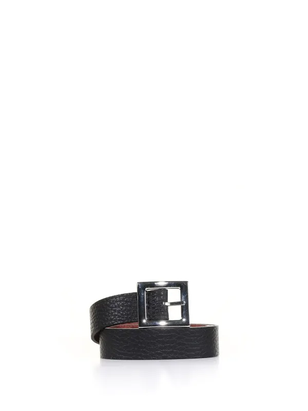 Leather belt