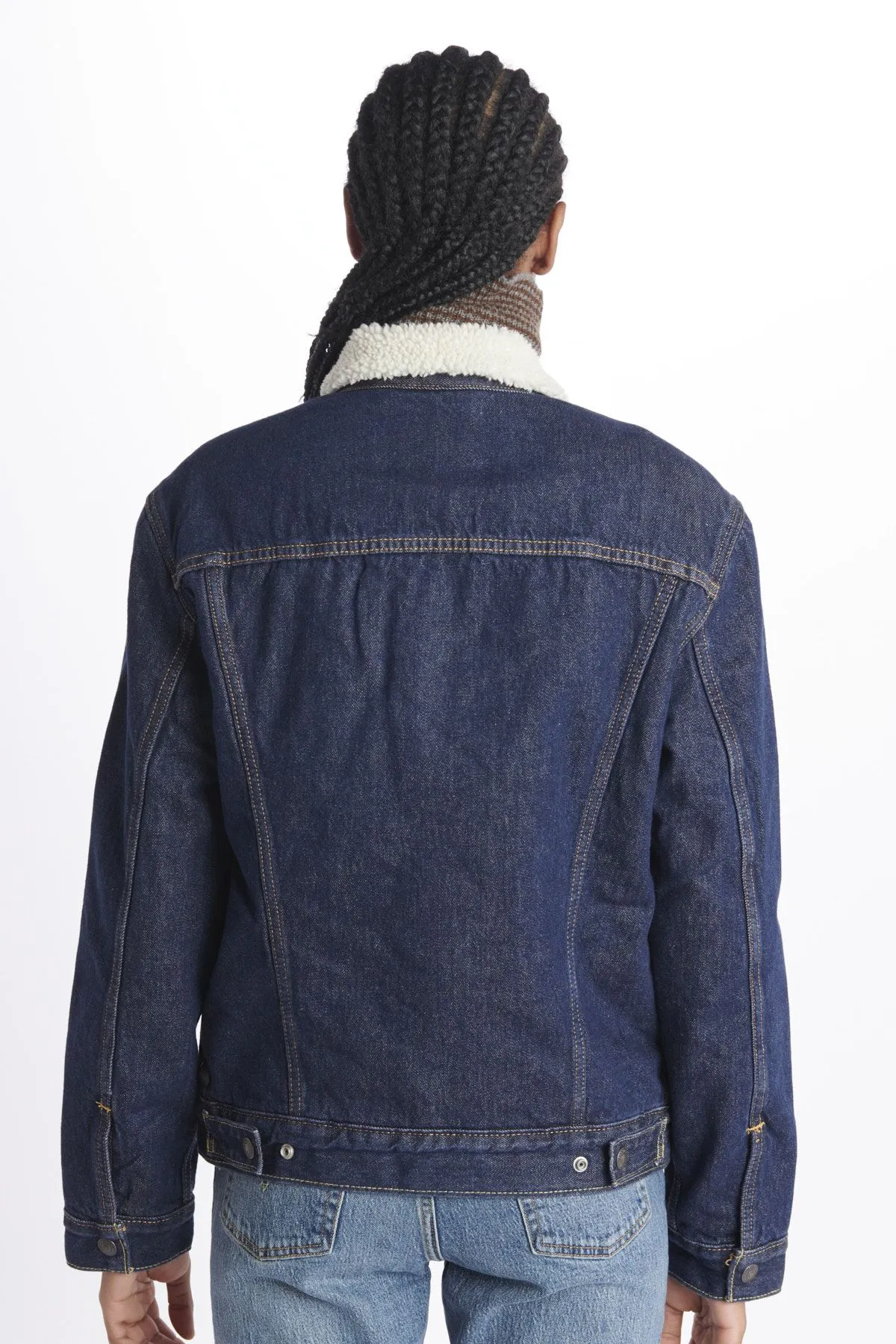 levi's Giubbino U denim pelo    