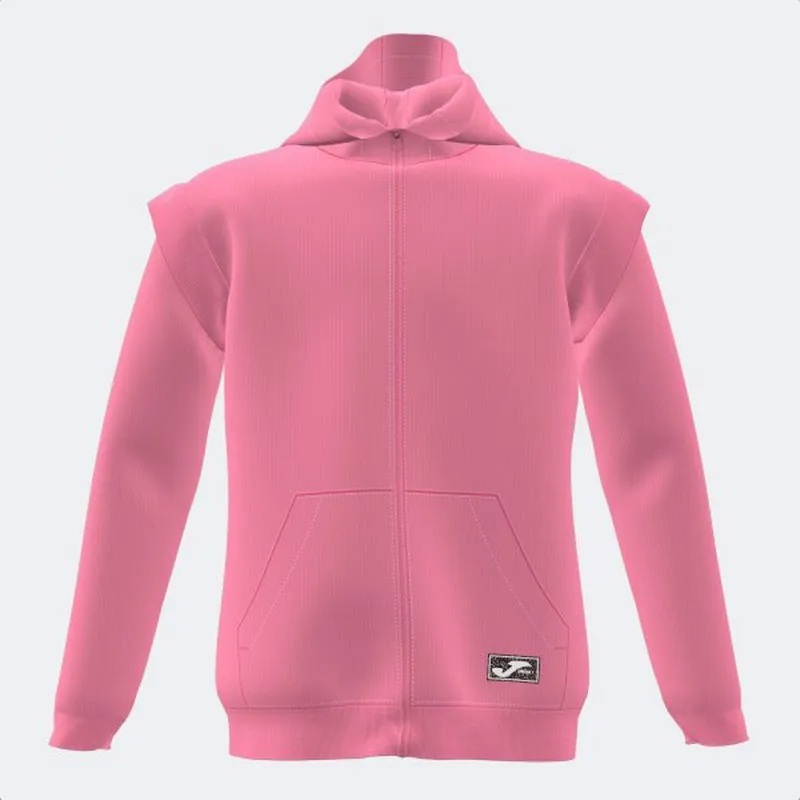 Lion Zip-Up Hoodie Pink