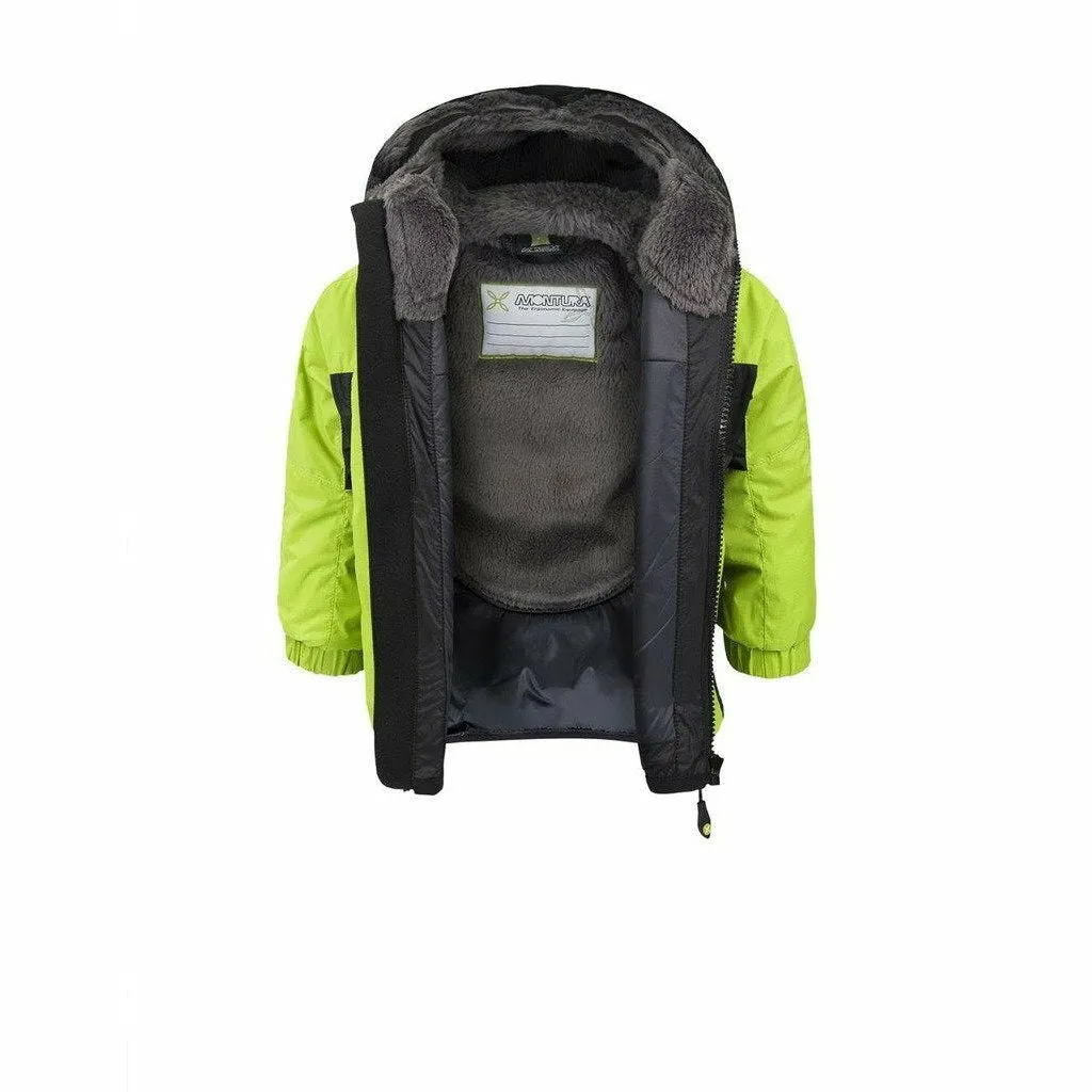 Montura Snow Jacket Baby Verde Acido/ Nero