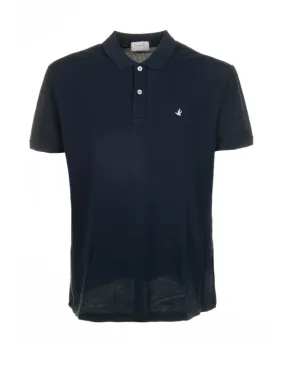 Navy Polo shirt in cotton