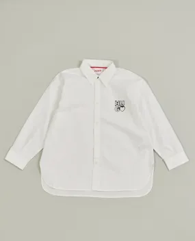 OutletHUGO      Camicia bambina Hugo con logo sul petto