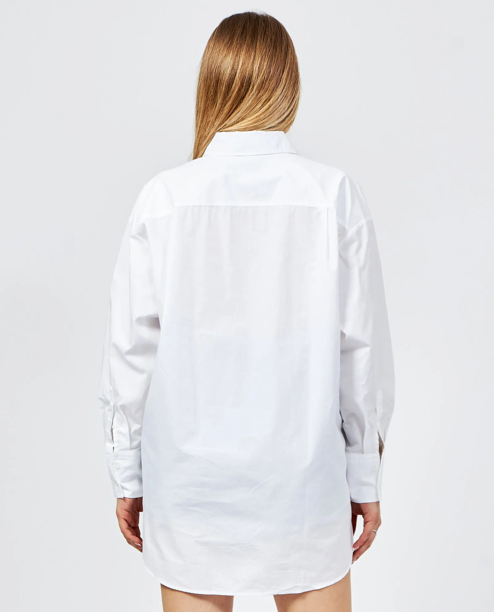 OutletHUGO      Camicia Ennia oversize con maniche scivolate