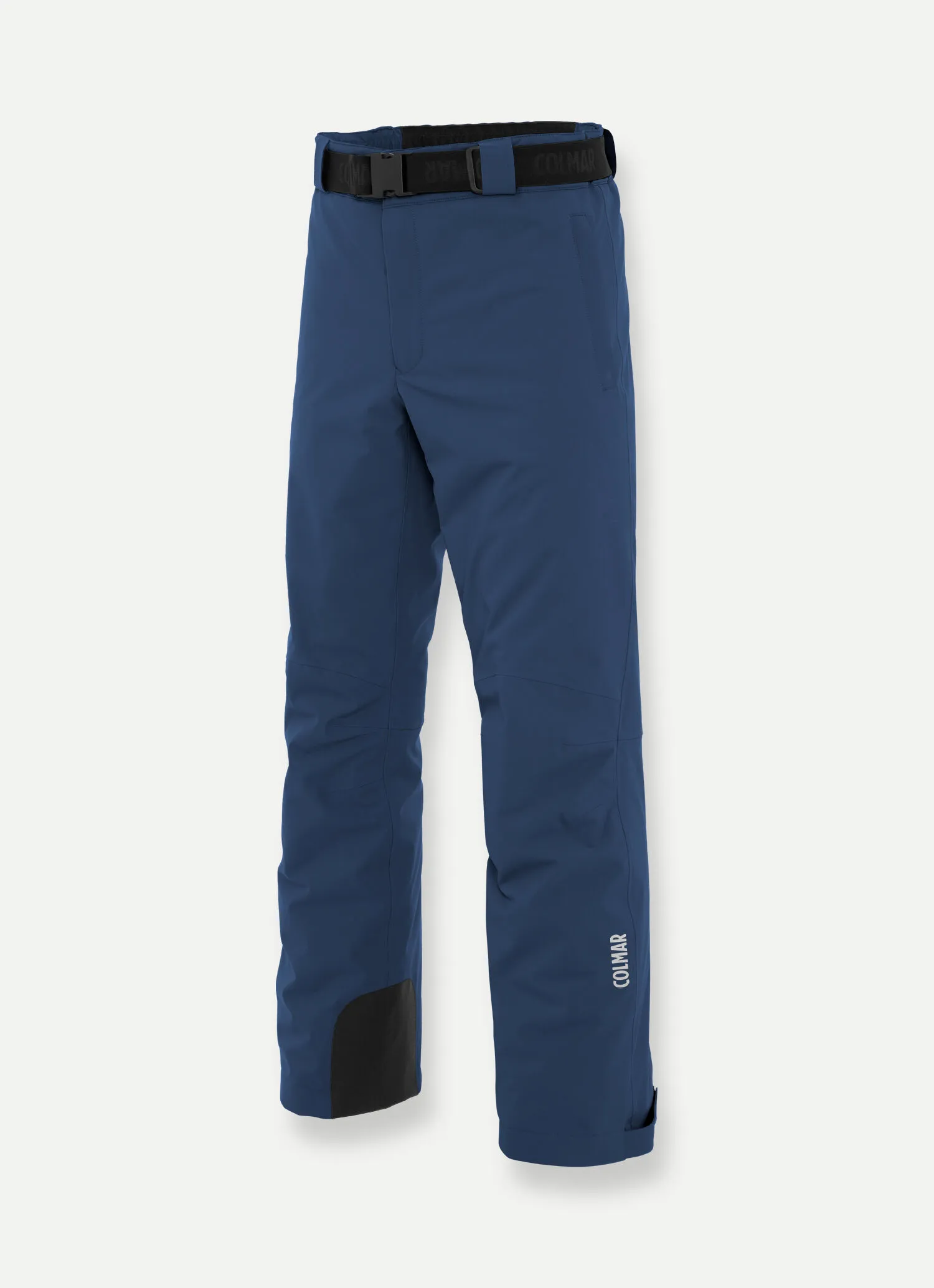 Padded ski pants with belt