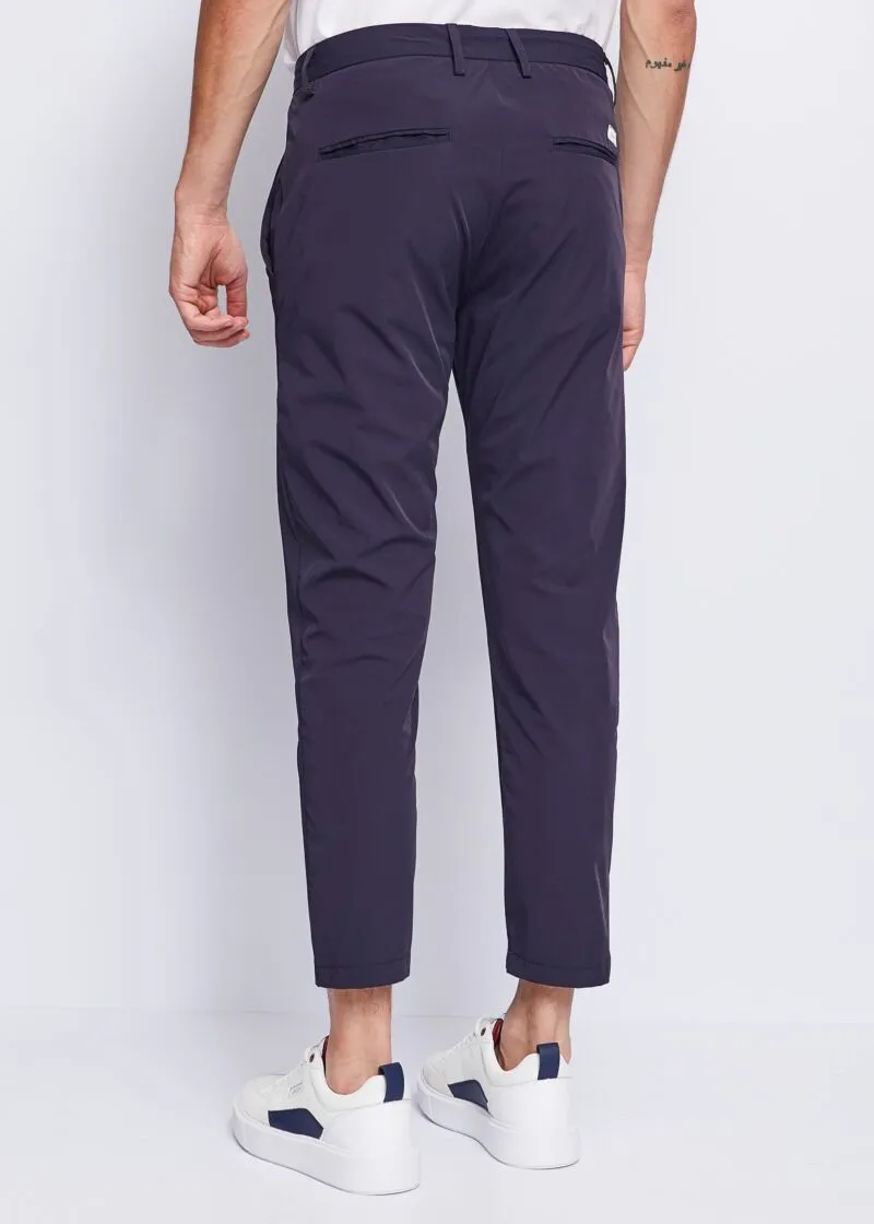 Pantaloni cropped stretch