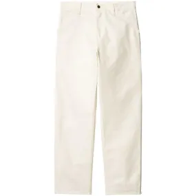 Pantaloni Uomo Carhartt Wip - Single Knee Pant - Beige