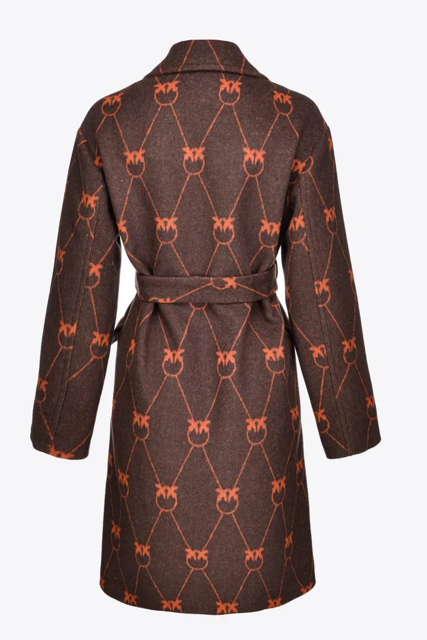 PINKO Cappotto monogram