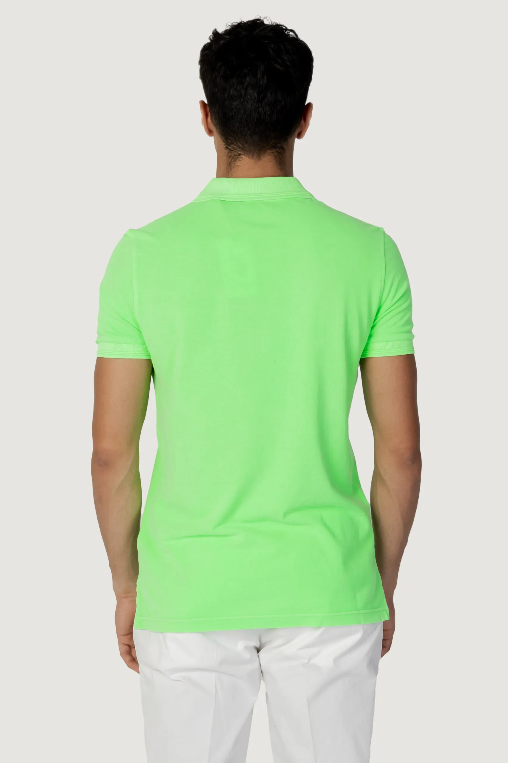 Polo manica corta U.S. Polo Assn. axel VERDE FLUO