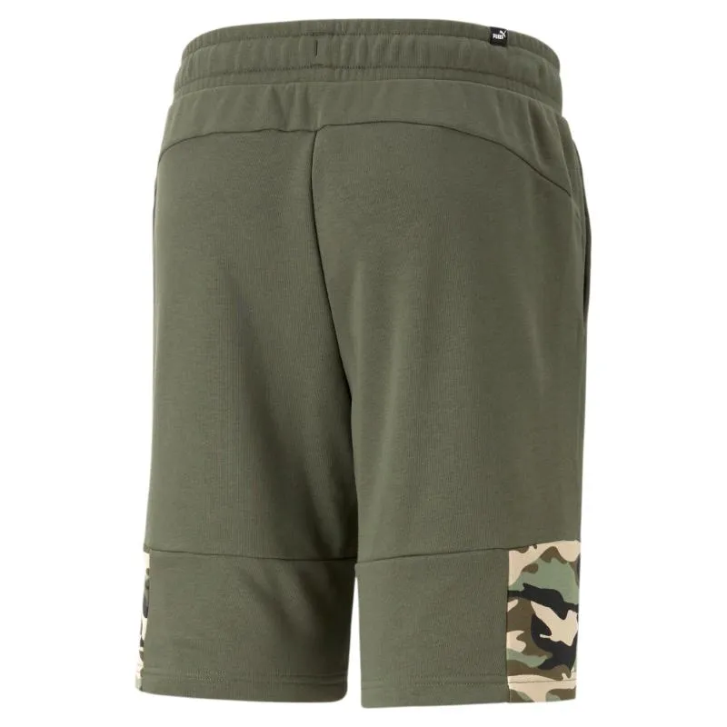 PUMA ESSENTIALS BLOCK CAMO SHORTS