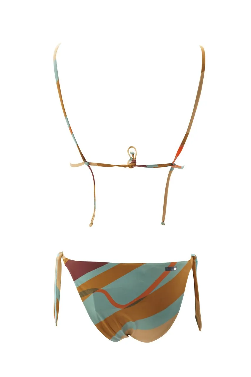 Reversible Triangle Bikini / Beige