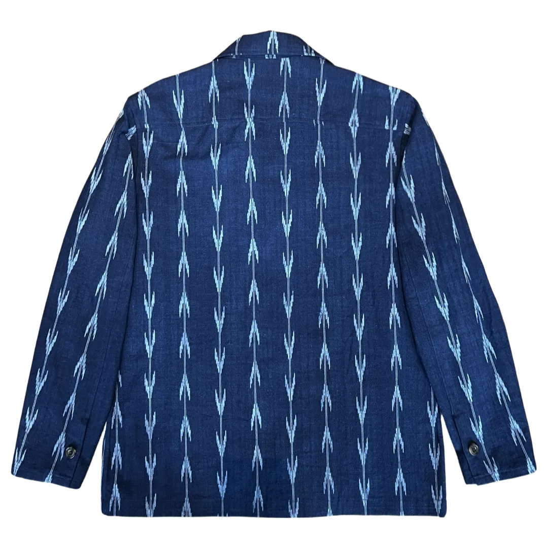 Sakamoto Japanese Indigo Slub Cotton Shirt Jacket (Made to Order)