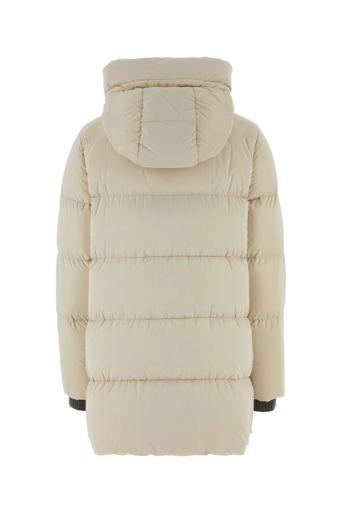 Sand nylon blend Carinzia down jacket    