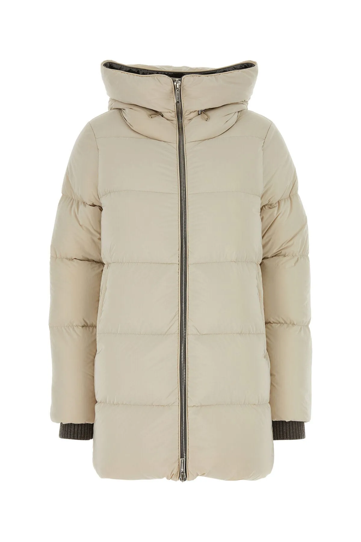 Sand nylon blend Carinzia down jacket    