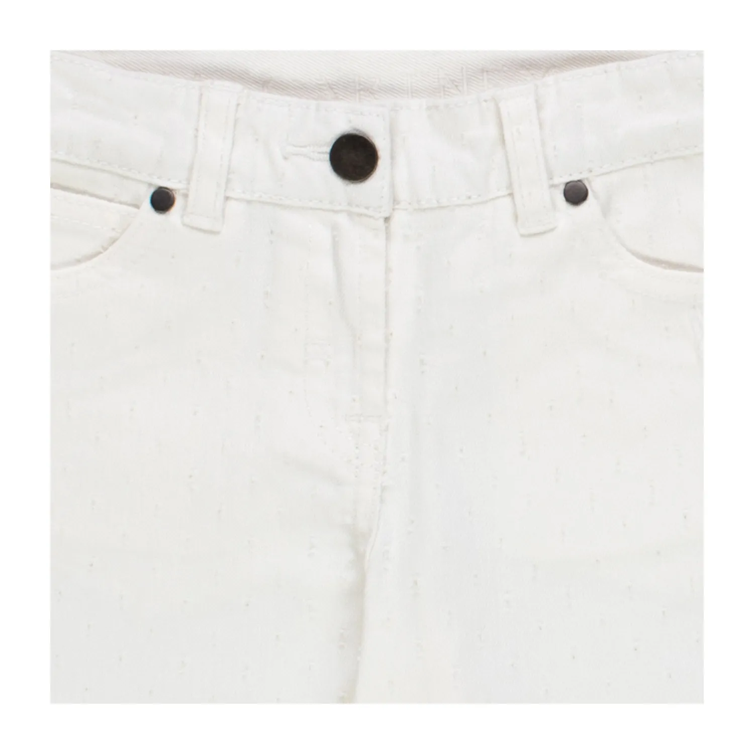 Shorts Denim Bianco Bambina Teen