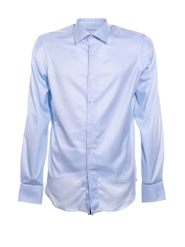 Slim-fit shirt in twill