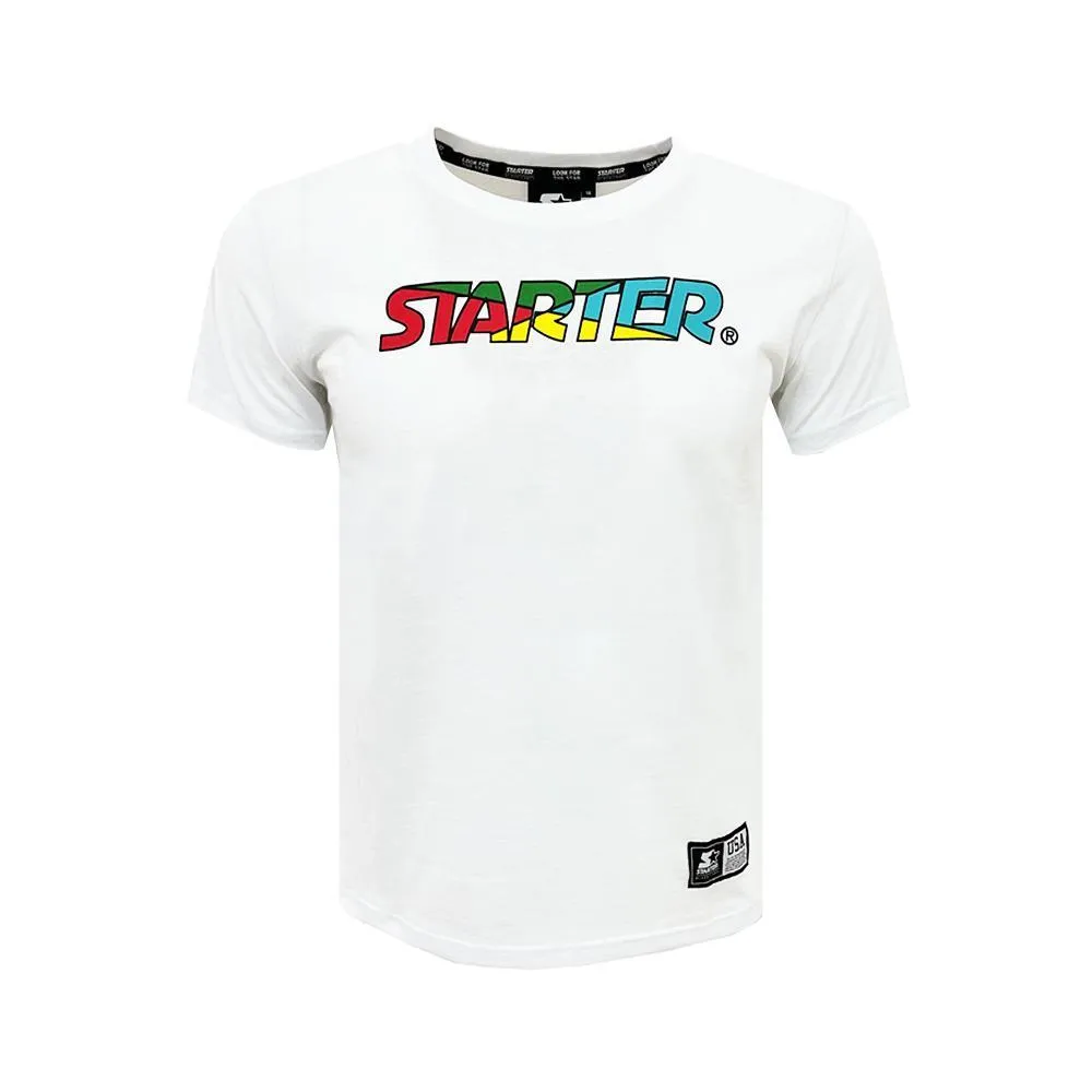  T-SHIRT STARTER. BIANCO 