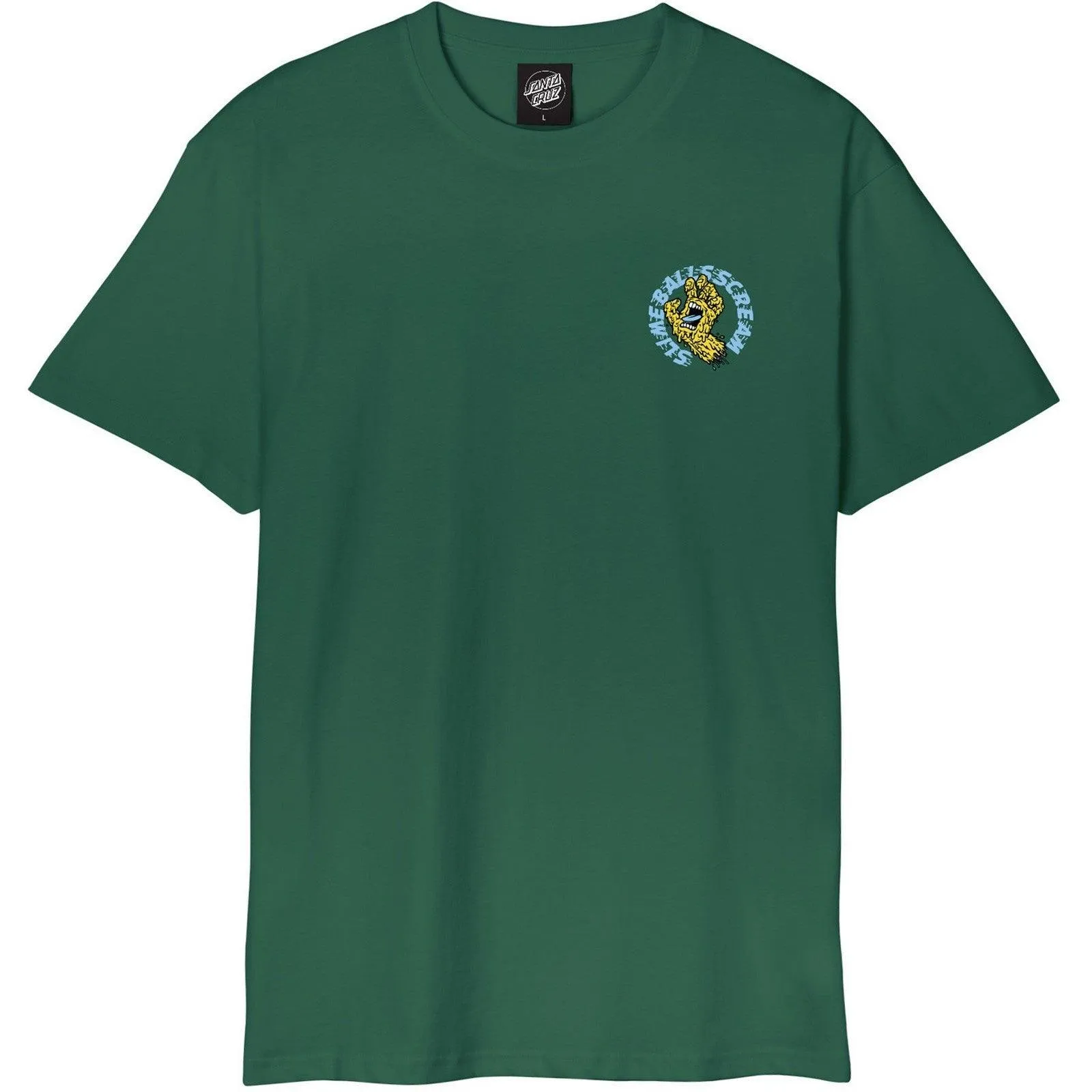 T-shirt Unisex Santa Cruz - Sb Hand T-Shirt - Verde