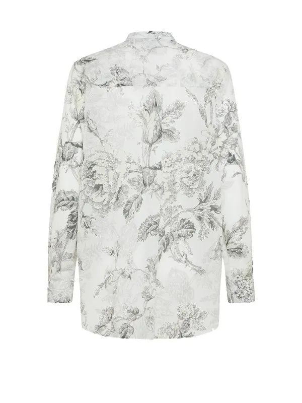 Toile de jouy print shirt