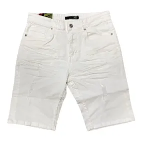 Trez Bin-Pris men's shorts in white demin M45115 110