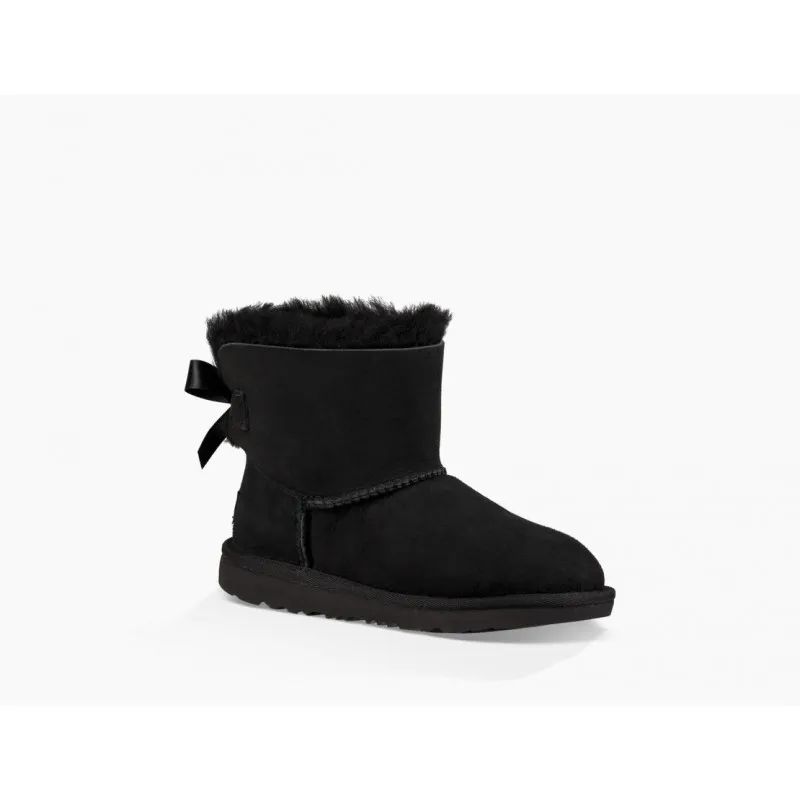 UGG BABY - Stivale MINI BAILEY BOW II - Nero