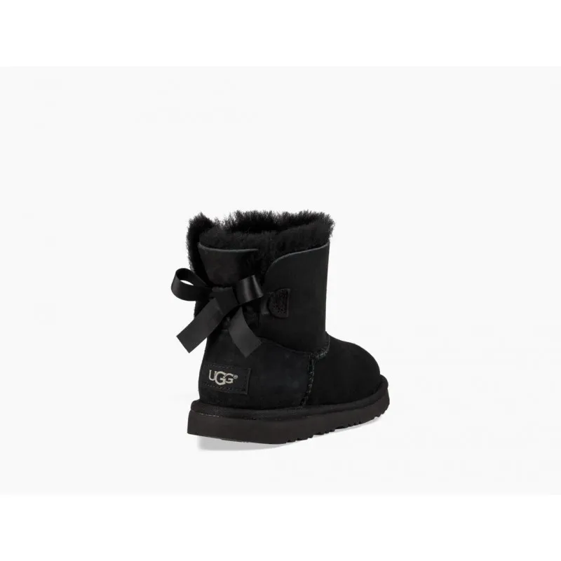 UGG BABY - Stivale MINI BAILEY BOW II - Nero