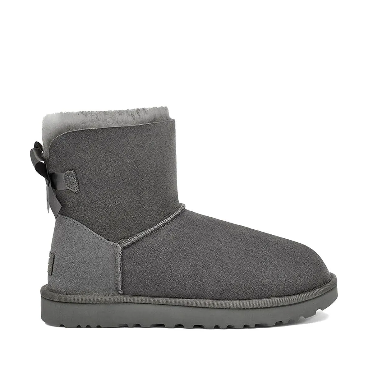      UGG MINI BAILEY BOW II GRIGIO DONNA  