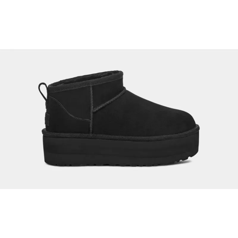 UGG - Stivale classic ultra mini platform - Nero