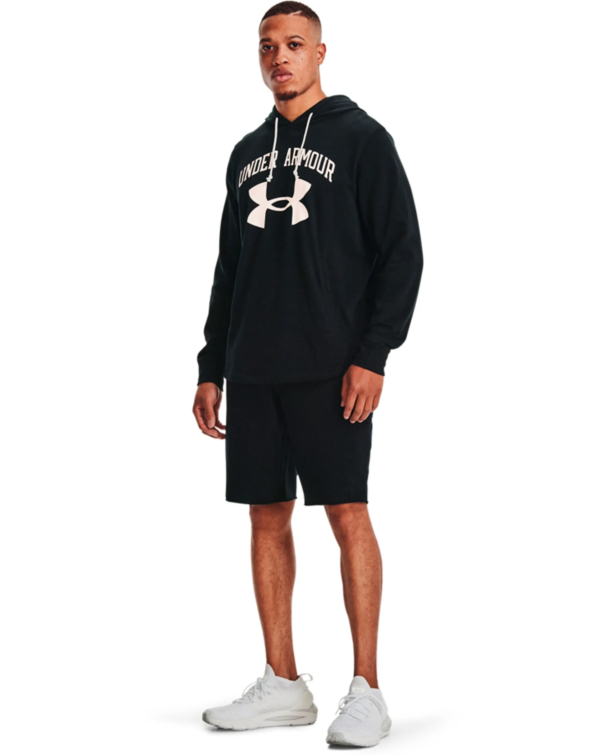 Under Armour Rival Terry Shorts Nero Uomo