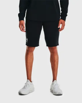 Under Armour Rival Terry Shorts Nero Uomo