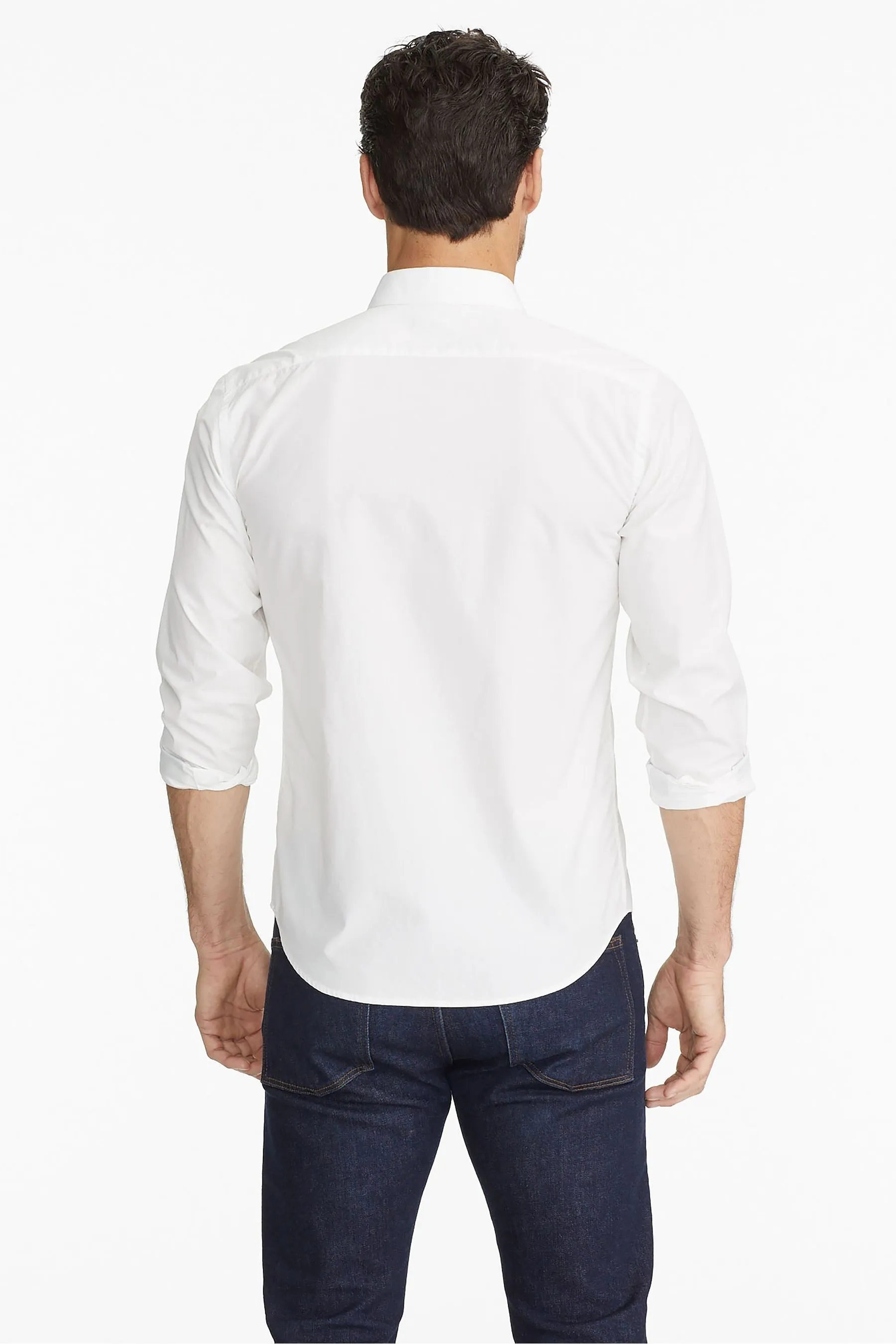 UnTuckIt 100% cotone senza pieghe vestibilità rilassata camicia speciale Las Cases    