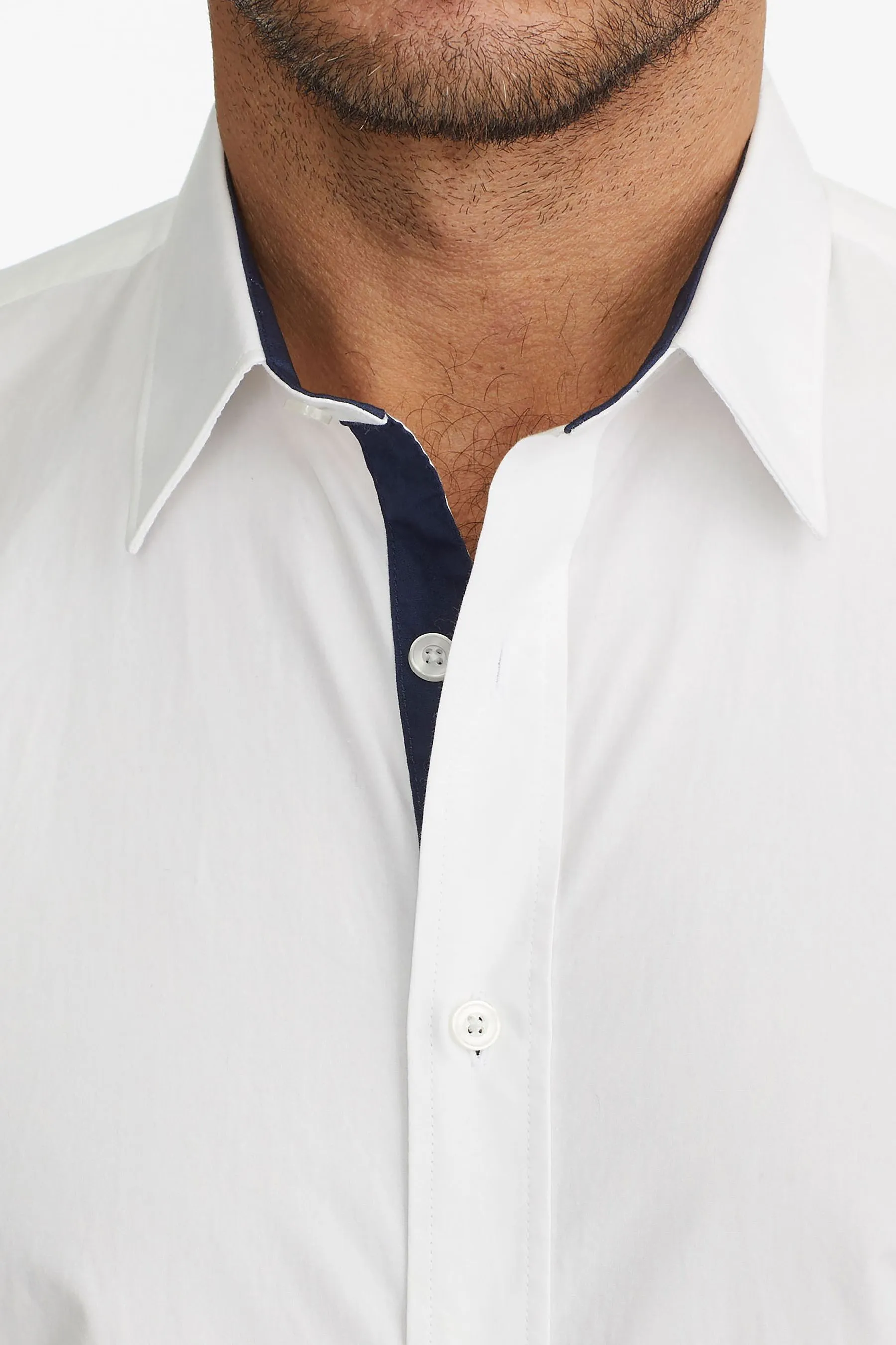 UnTuckIt 100% cotone senza pieghe vestibilità rilassata camicia speciale Las Cases    