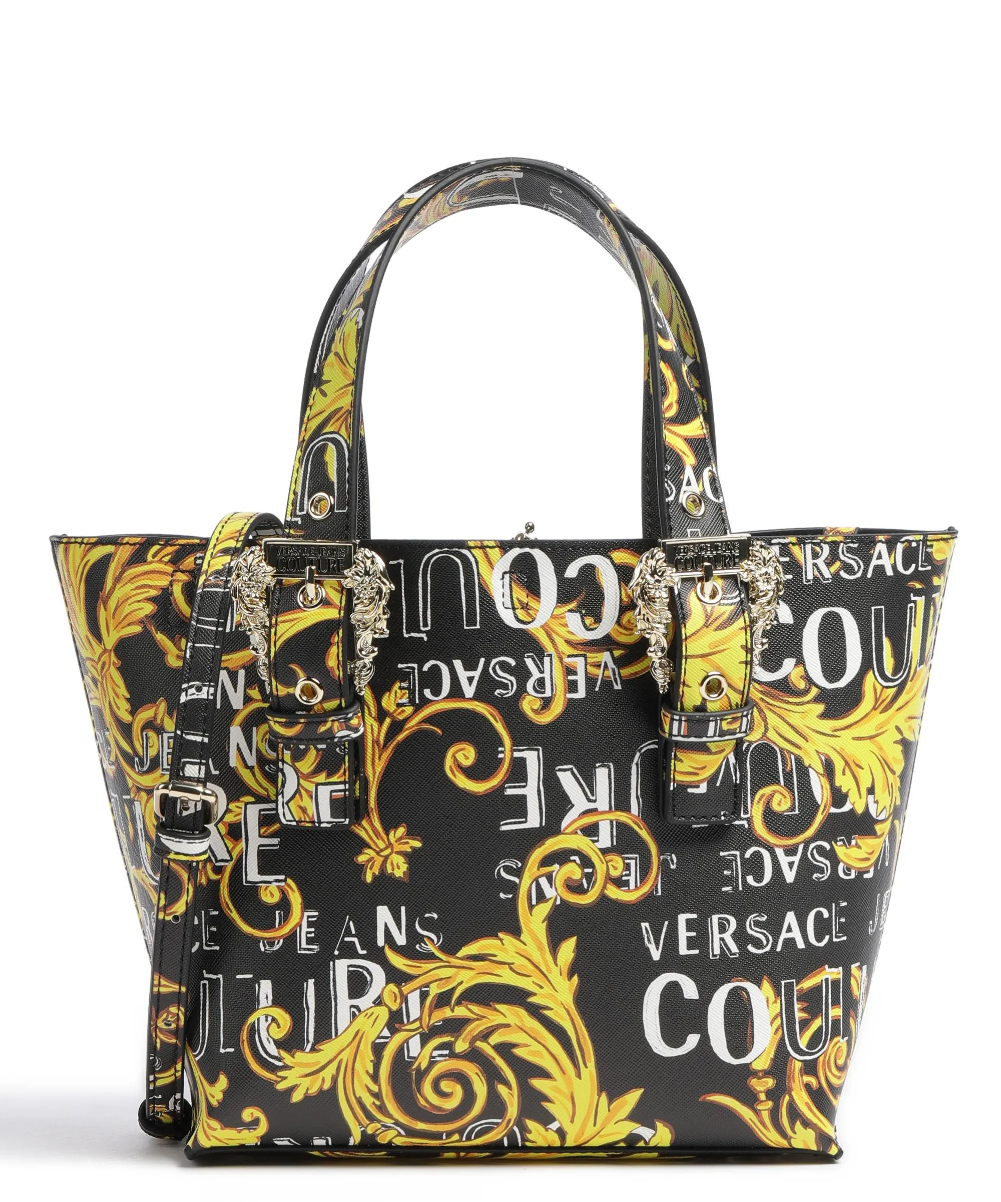  Versace Jeans Couture Couture 01 Borsa a mano pelle sintetica nero  