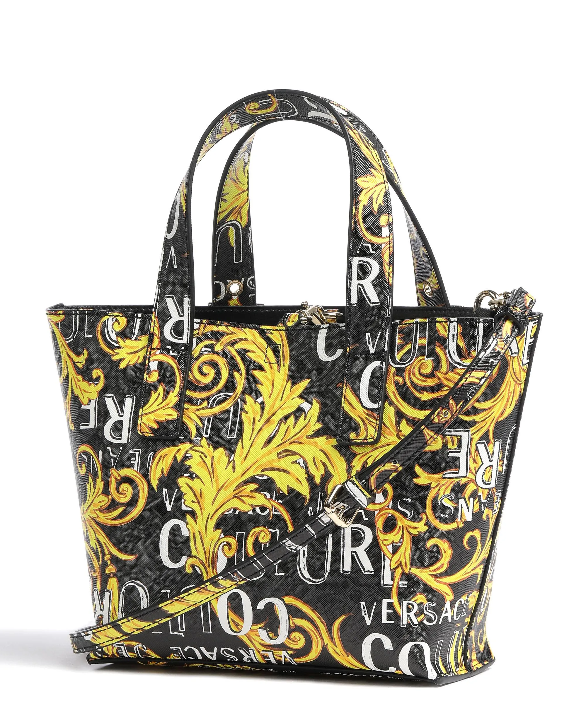  Versace Jeans Couture Couture 01 Borsa a mano pelle sintetica nero  