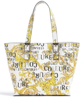  Versace Jeans Couture Couture 01 Borsa shopper pelle sintetica bianco  