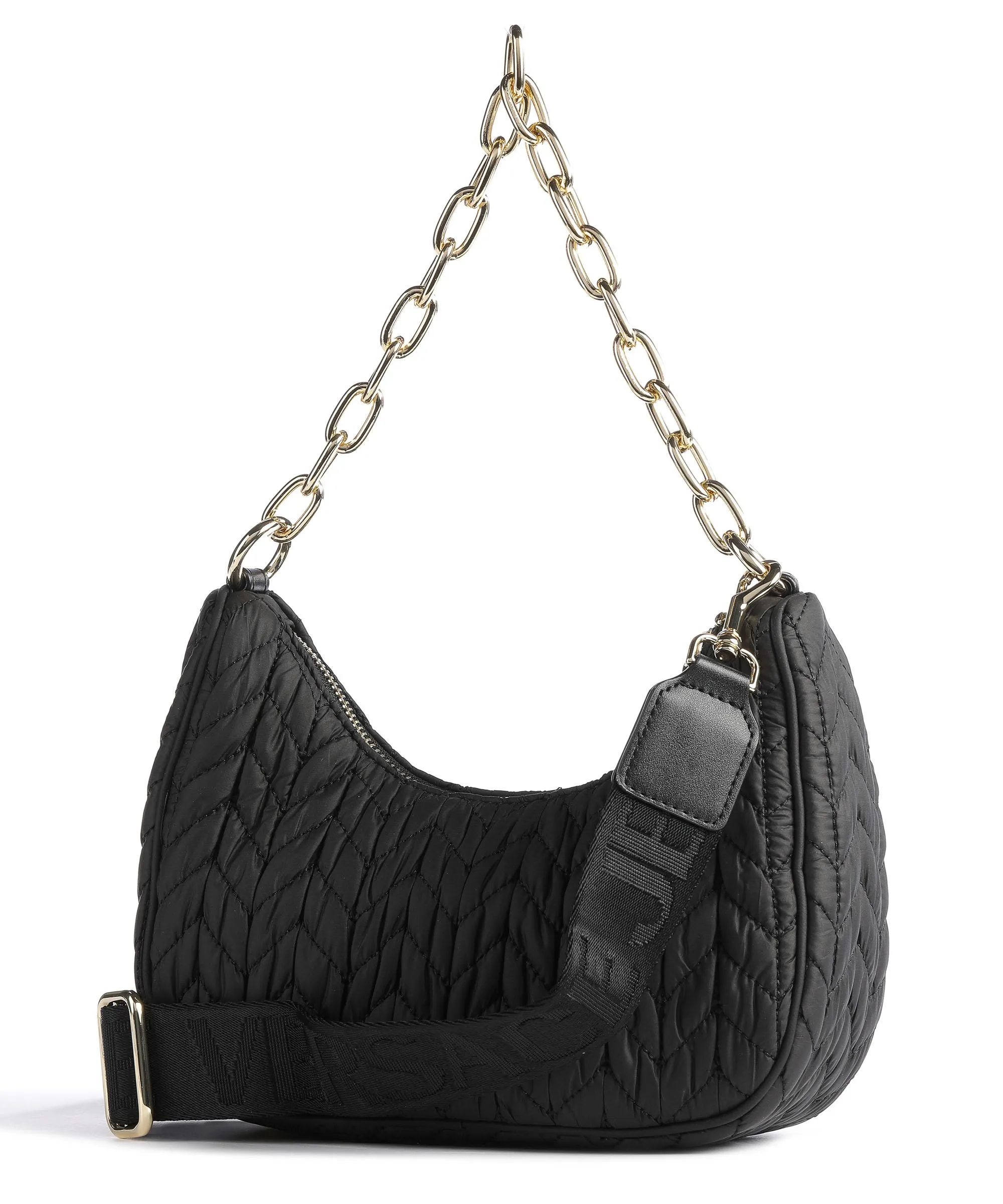  Versace Jeans Couture Crunchy Borsa a spalla poliestere nero  