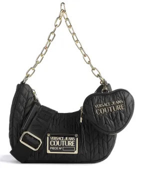  Versace Jeans Couture Crunchy Borsa a spalla poliestere nero  