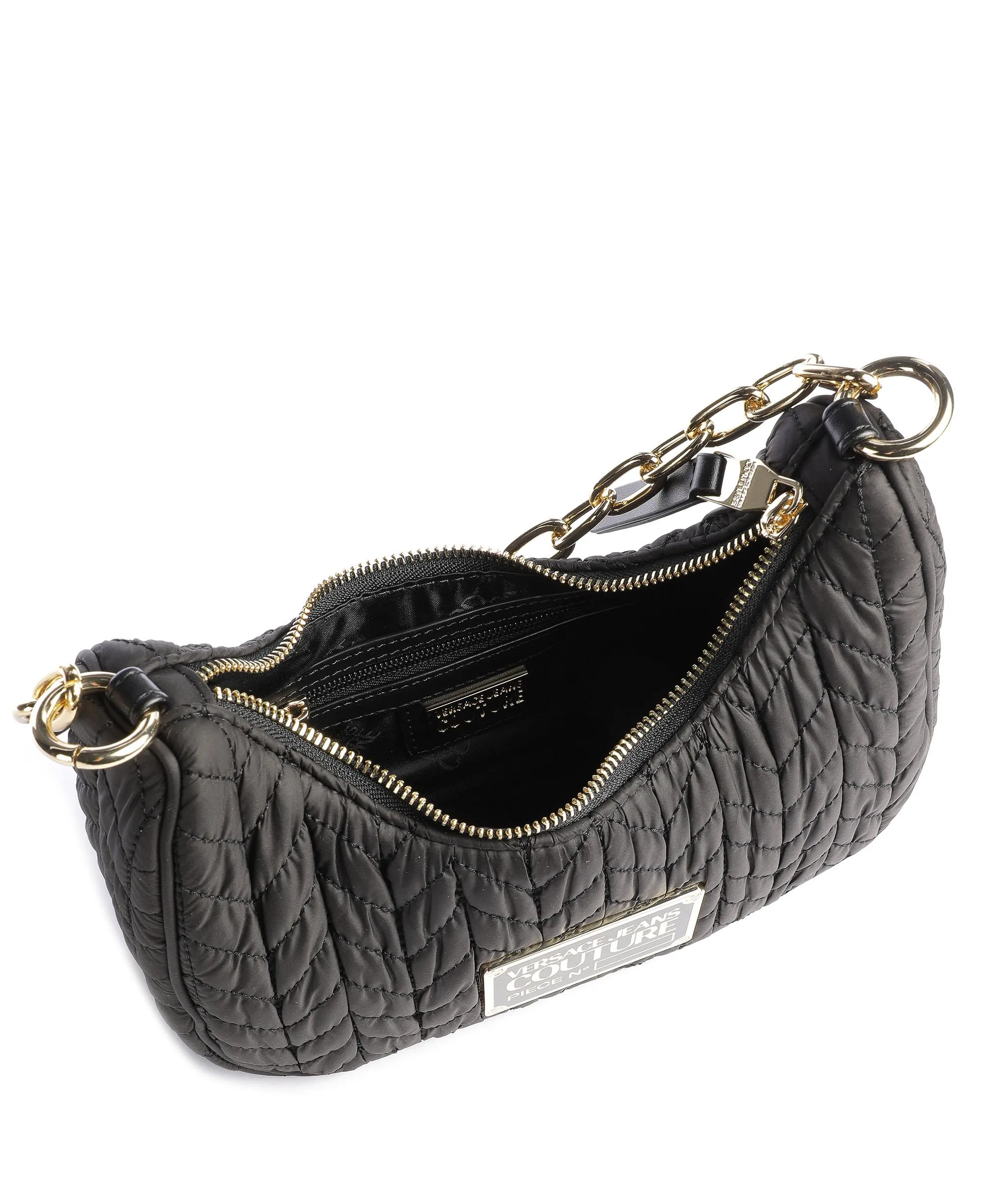  Versace Jeans Couture Crunchy Borsa a spalla poliestere nero  