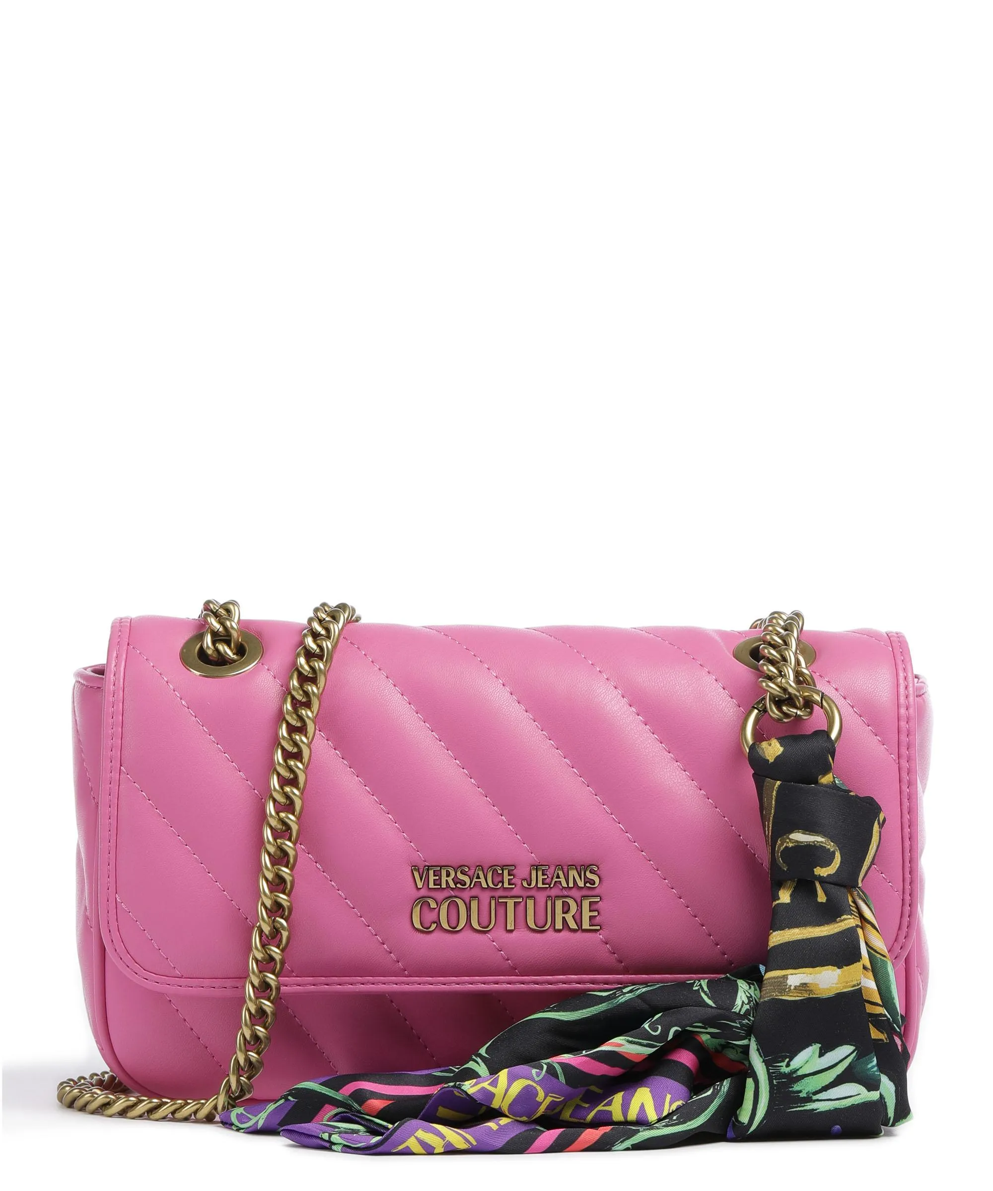  Versace Jeans Couture Thelma Soft Borsa a spalla pelle sintetica pink  