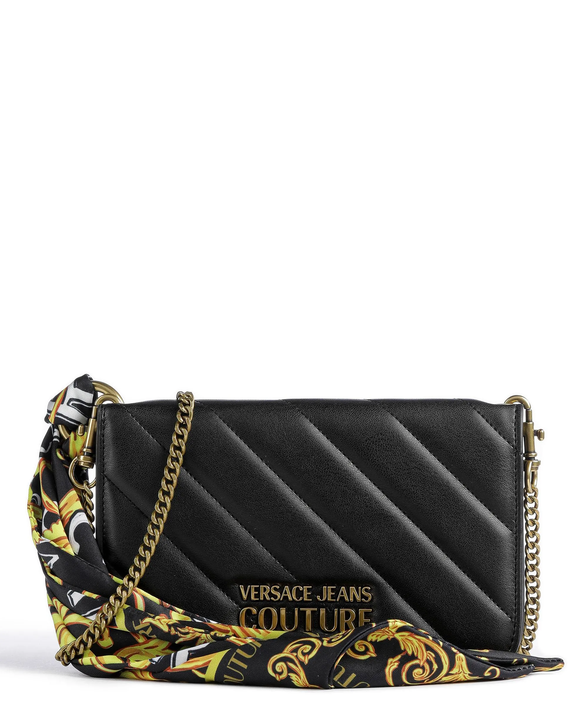  Versace Jeans Couture Thelma Soft Borsa a tracolla pelle sintetica nero  