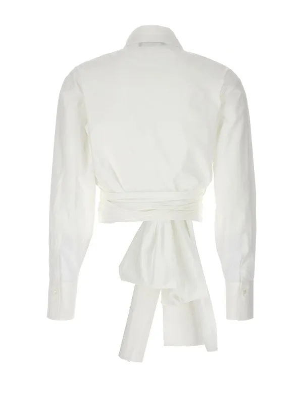 White poplin shirt