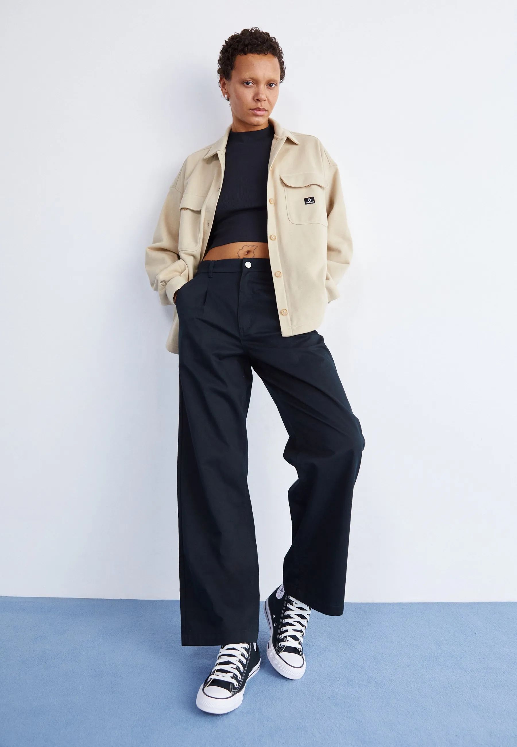 WIDE PANT - Pantaloni