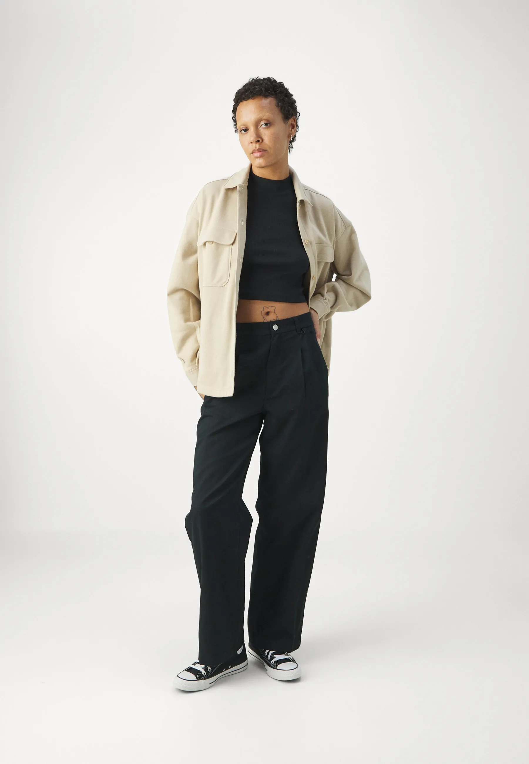 WIDE PANT - Pantaloni