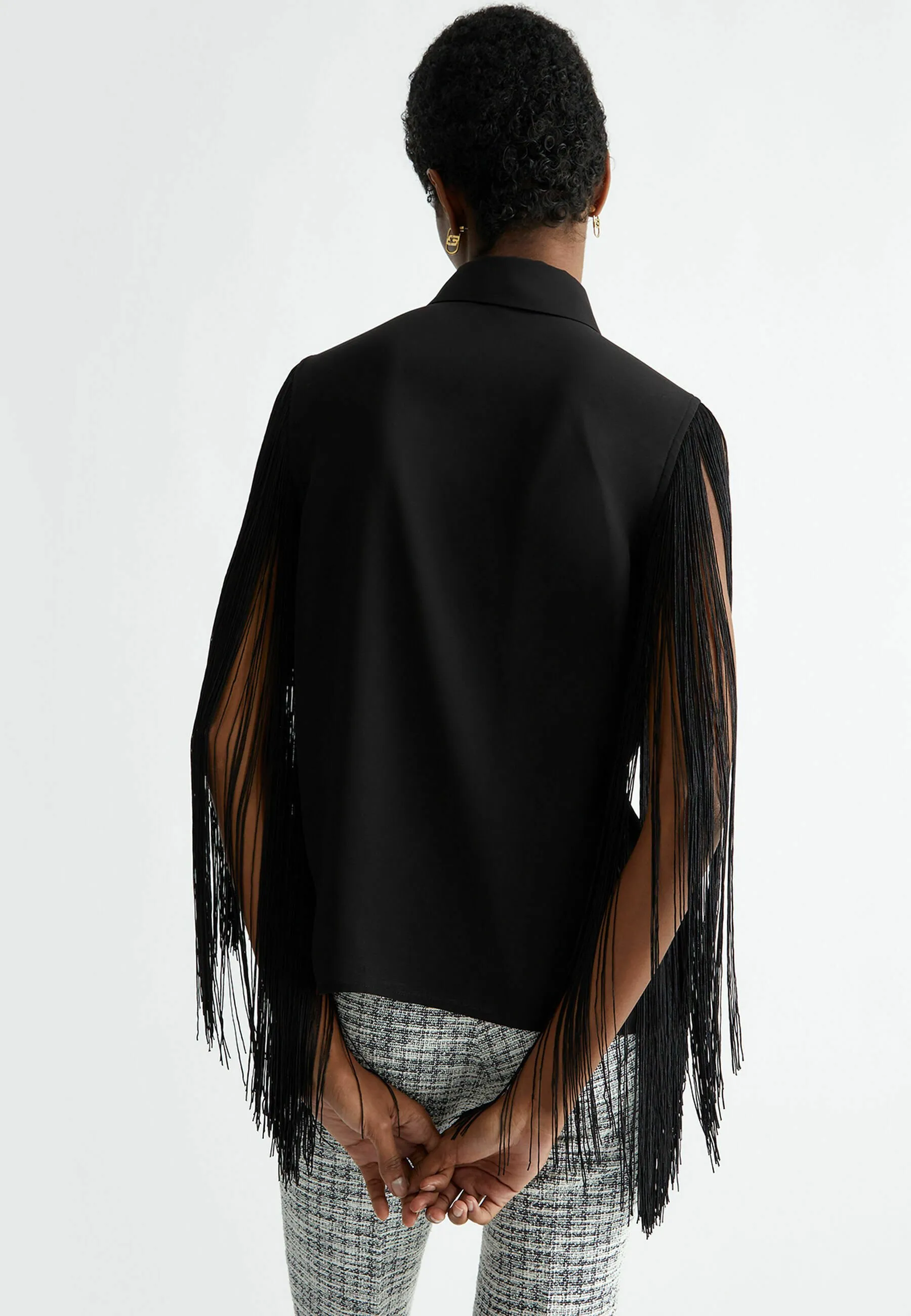 WITH FRINGING - Camicia